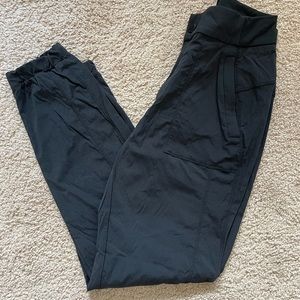 Women’s Athleta black pants size 2 super light nylon. Only worn a few times